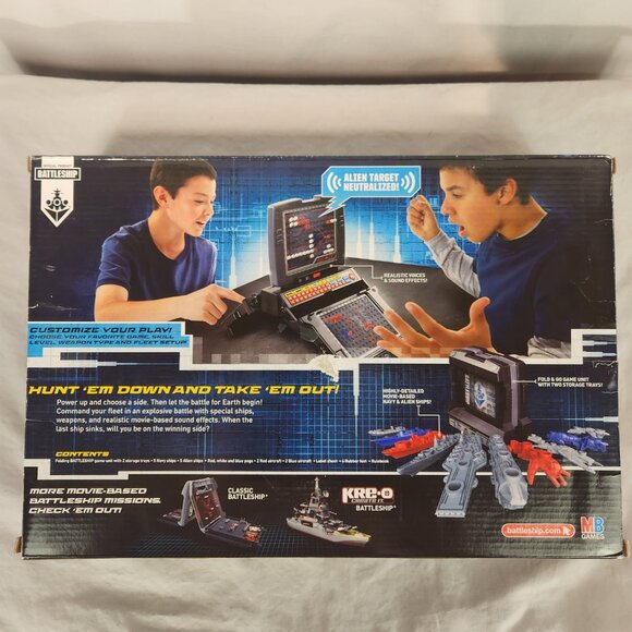 Deluxe Battleship Movie Edition Hasbro 2011 Electronic Works With Instructions - Picture 6 of 10